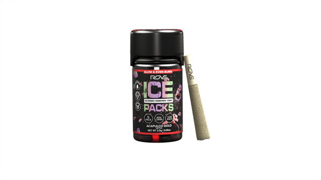 Acapulco Gold | .5g x 5 Rosin Diamond Infused Pre-Roll Pack