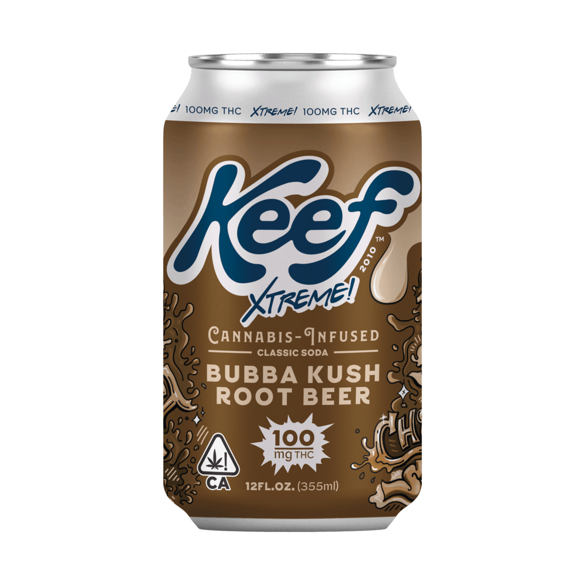 Keef Classic Soda Bubba Kush Root Beer Xtreme | 100mg
