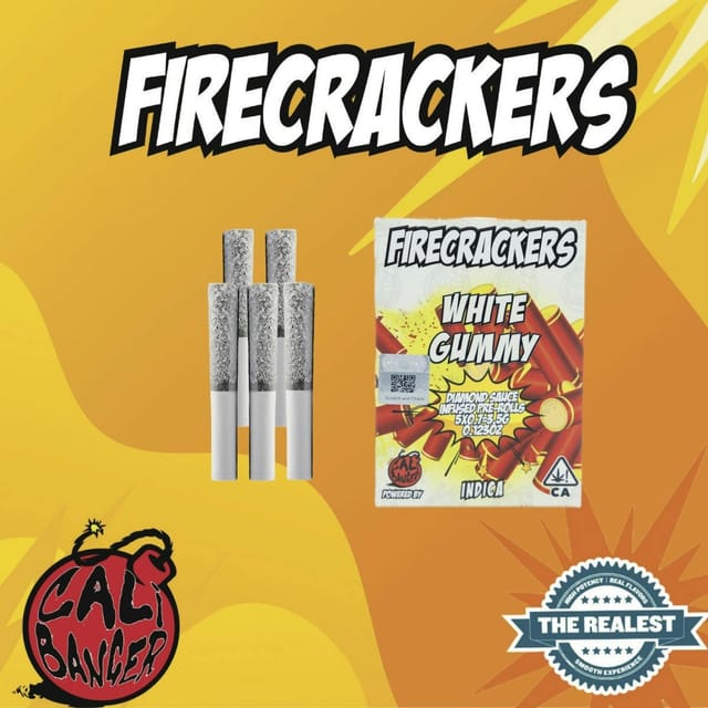 White Gummy | .7g x 5 Infused Pre-Rolls