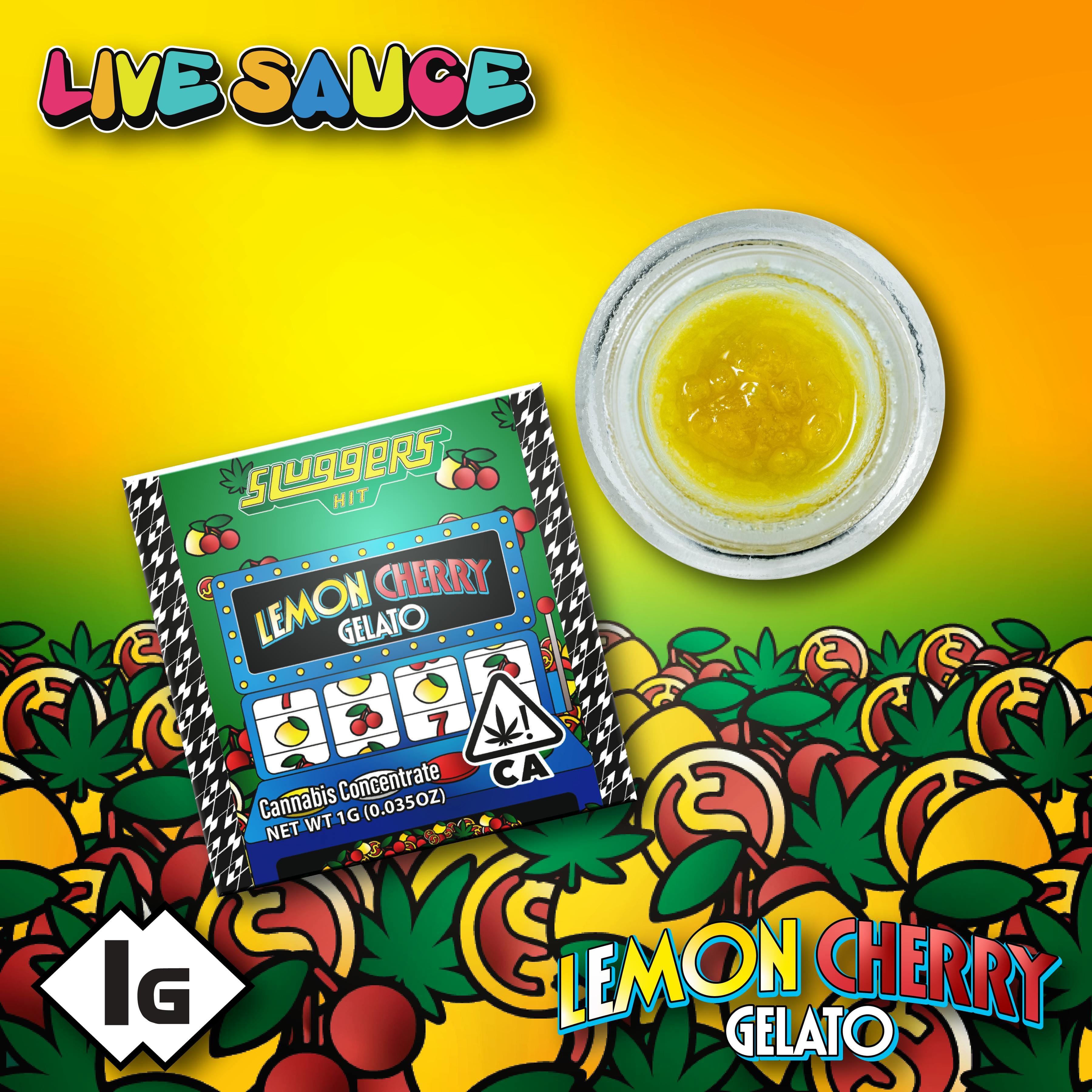 Lemon Cherry Gelato | 1g Live Sauce