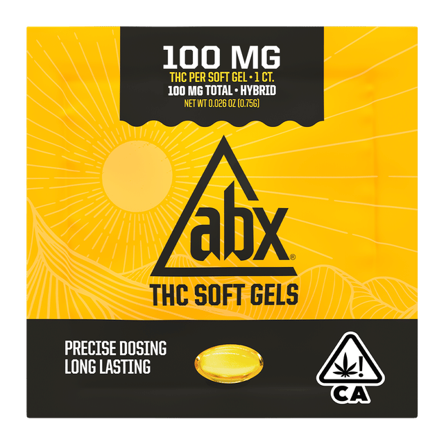 THC Soft Gels - 100mg