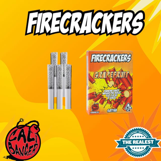 Grapefruit | .7g x 5 Infused Pre-Rolls