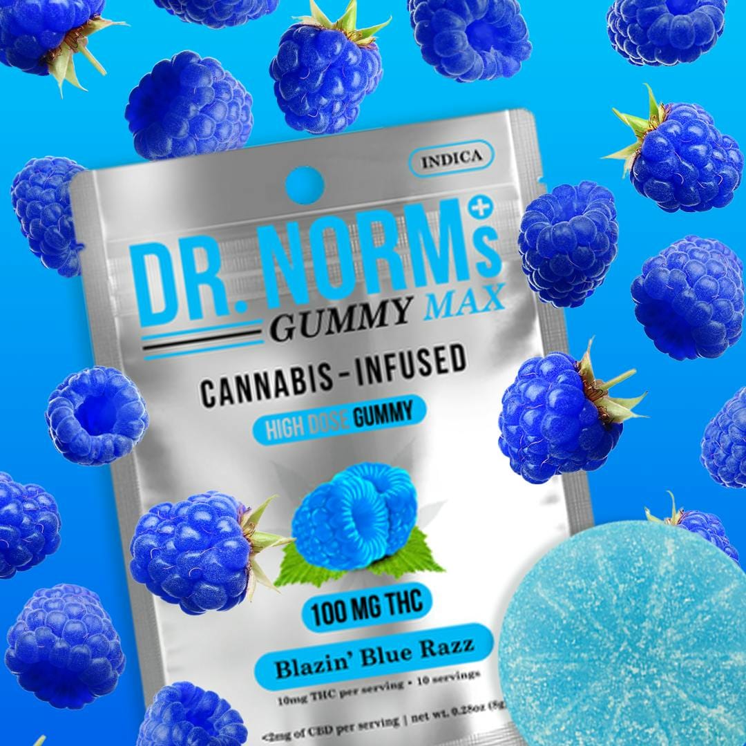 DR. NORM'S — Blazin Blue Razz