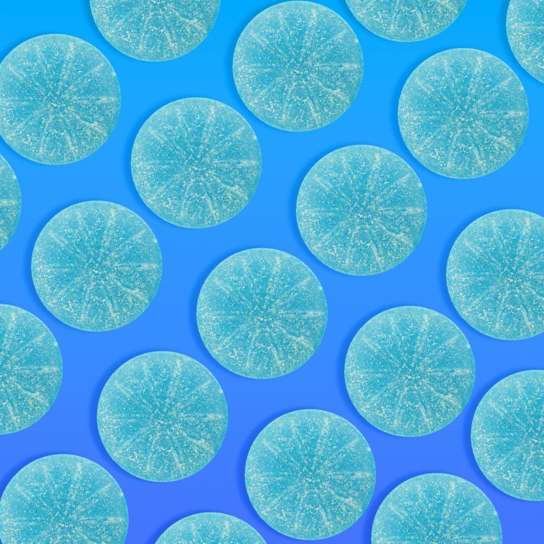 DR. NORM'S — Blazing Blue Razz