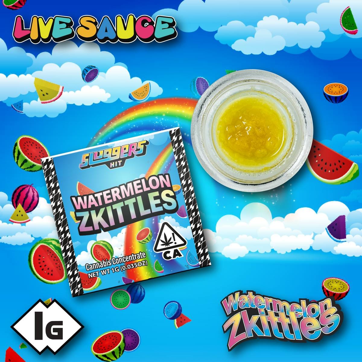 Sluggers Hit: Watermelon Zkittlez