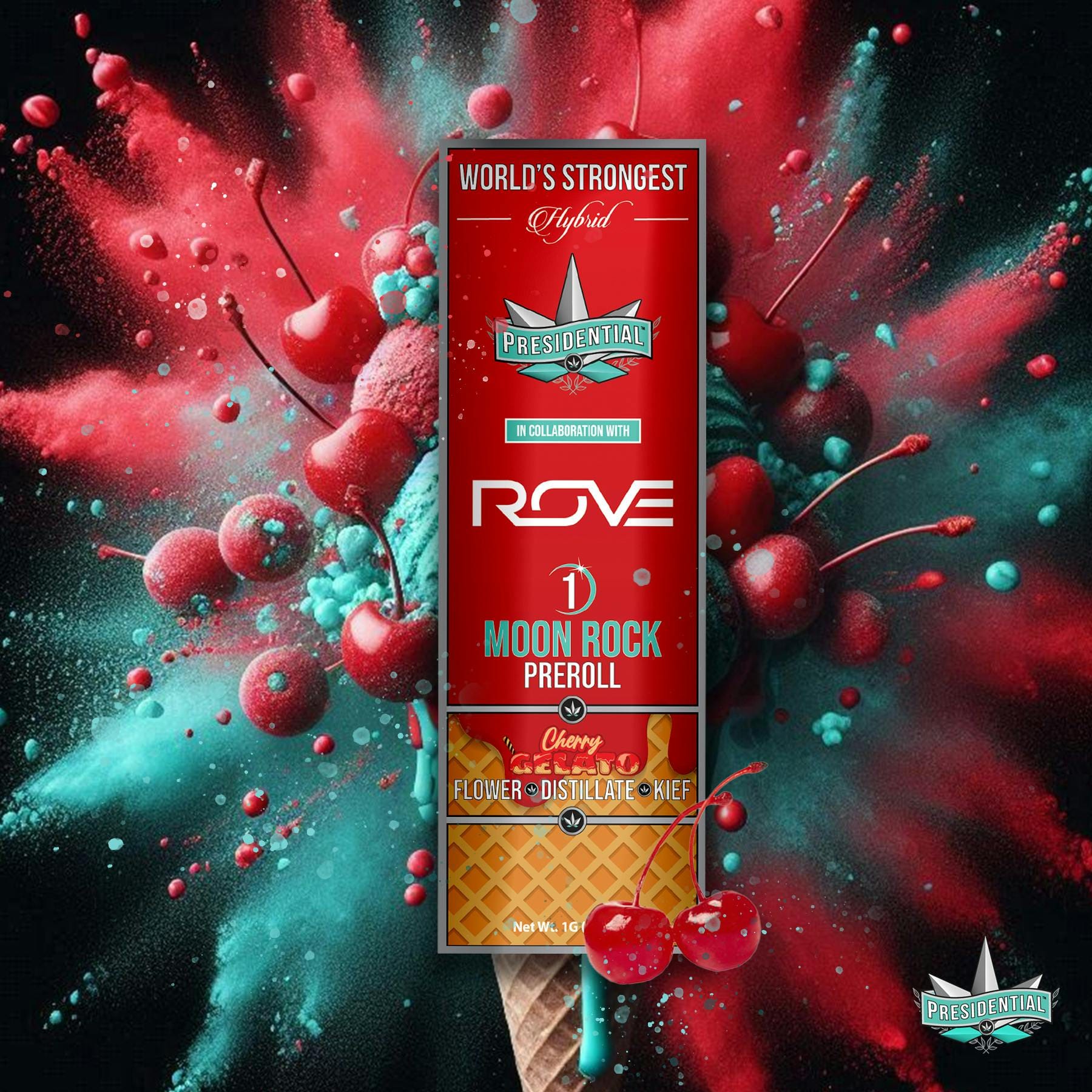 Cherry Gelato | 1g Infused Preroll
