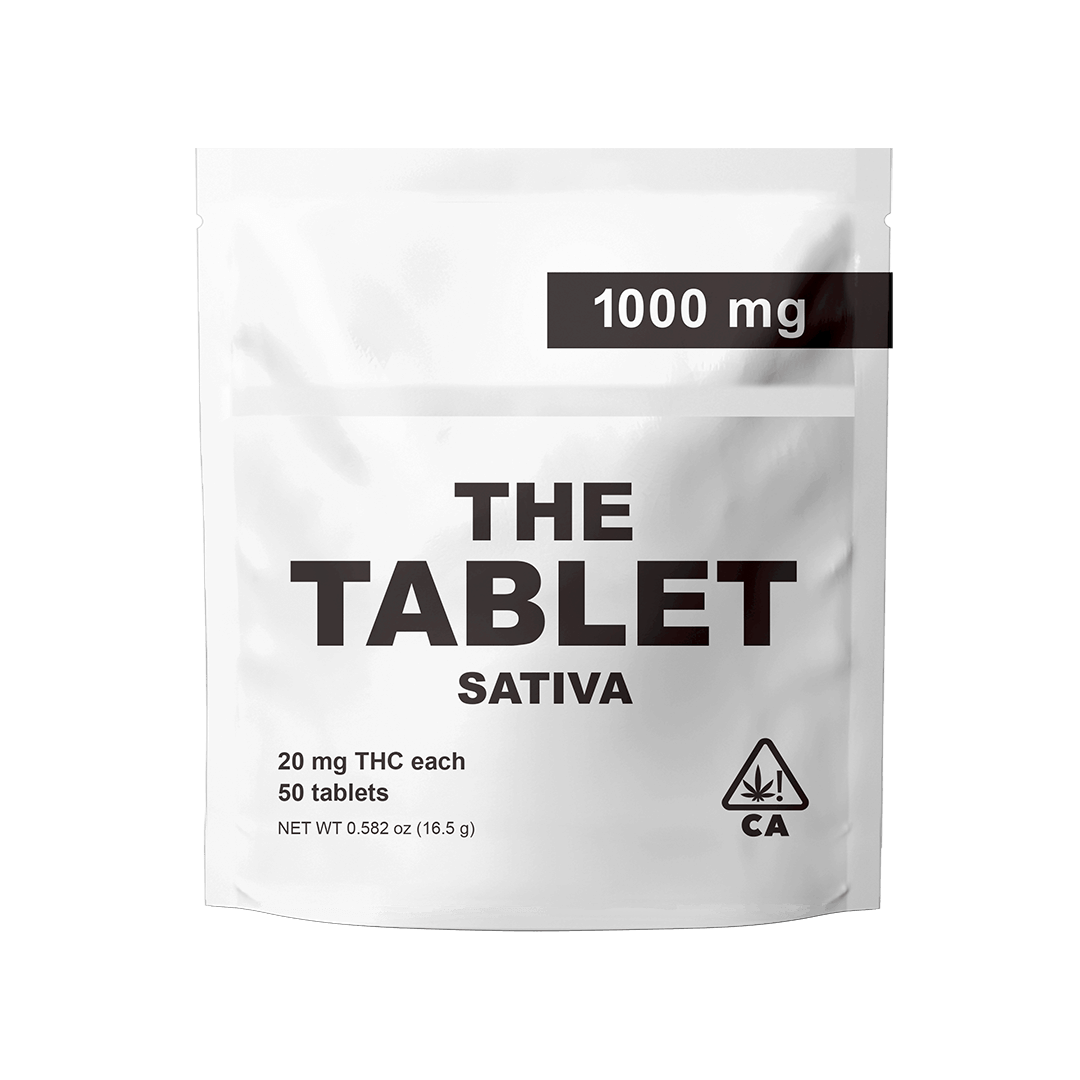 20mg Sativa Tablet | 1000mg 50pk