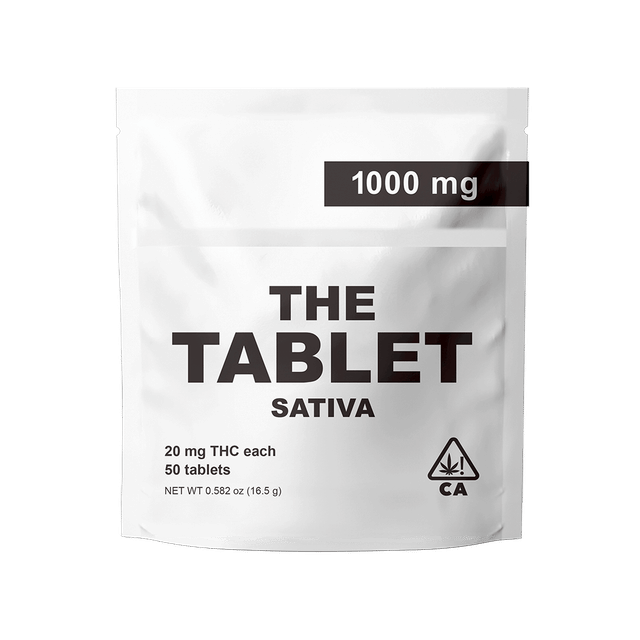 20mg Sativa Tablet | 1000mg 50pk