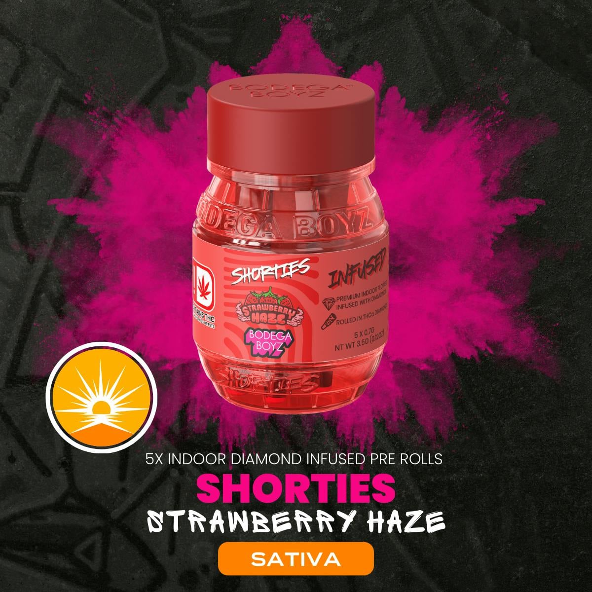 Bodega Boyz: Shorties Strawberry Haze