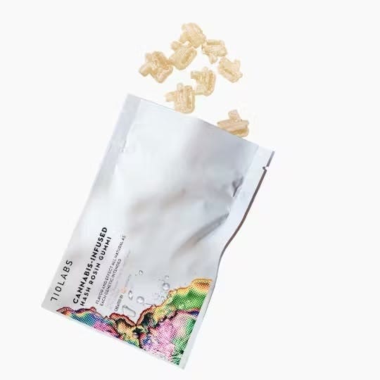 Upside Down Frown #15 Hash Rosin Gummies 100mg