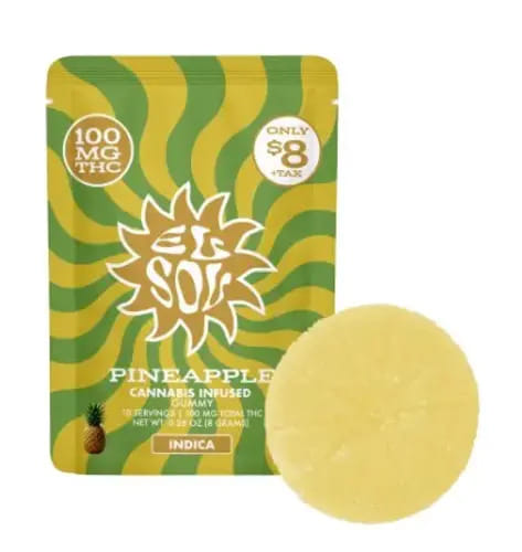 Pineapple | 100mg Single Gummy