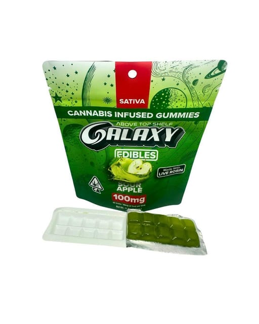 Sour Apple | Live Rosin Gummies 100mg