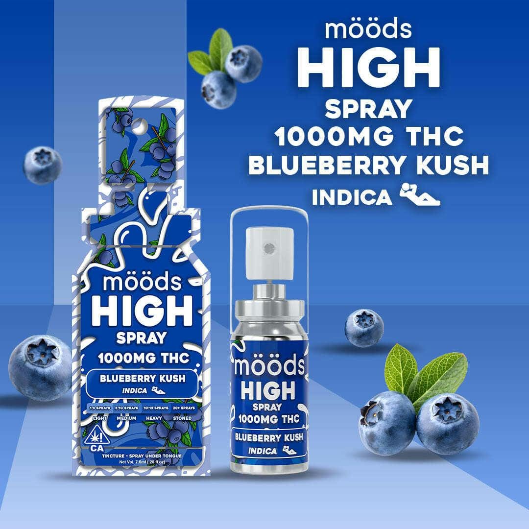 Blueberry Kush | 1000mg Spray