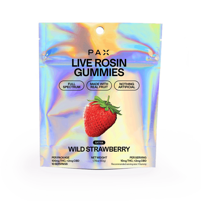 Wild Strawberry | 100mg Rosin Gummies