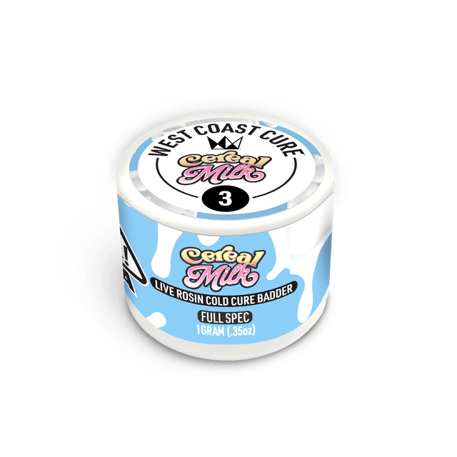 Cereal Milk | 1g T3 Live Rosin Cold Cure Badder
