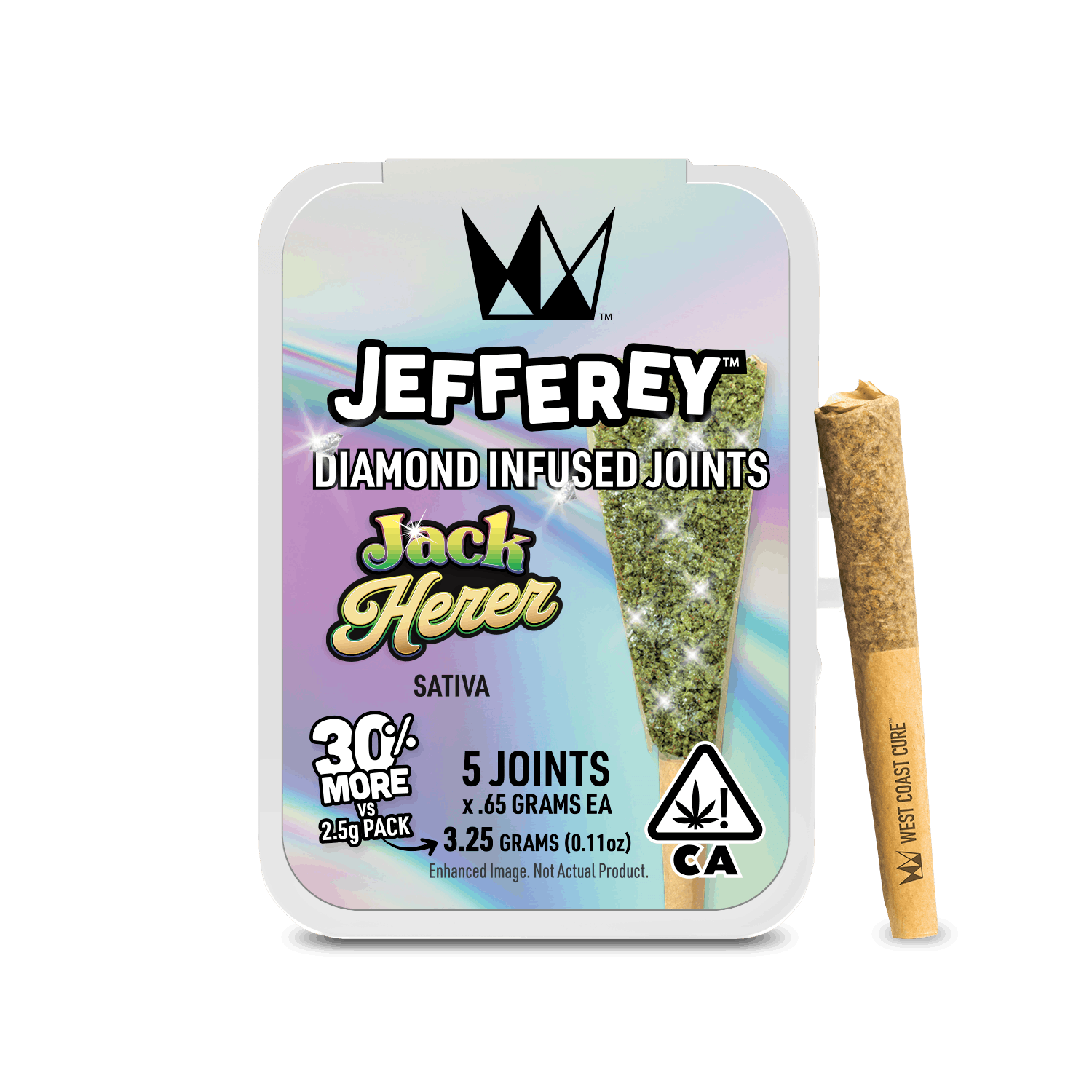 Jack Herer |  .65g x 5 Infused Pre-Rolls
