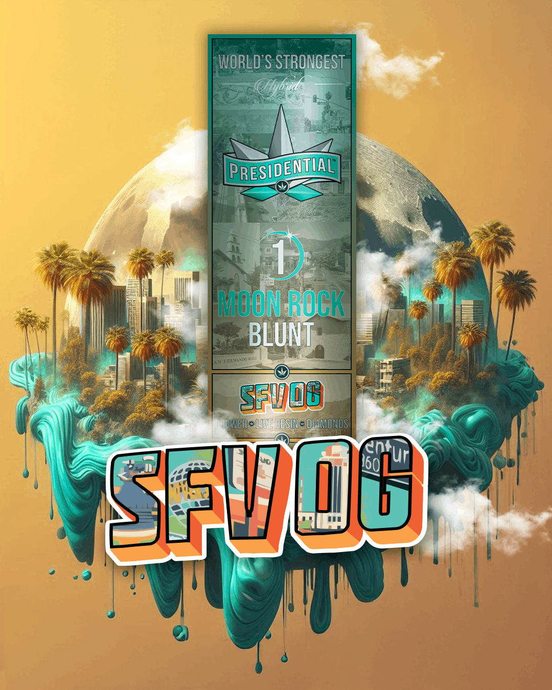 SFV OG | 1.5g Moon Rock Blunt