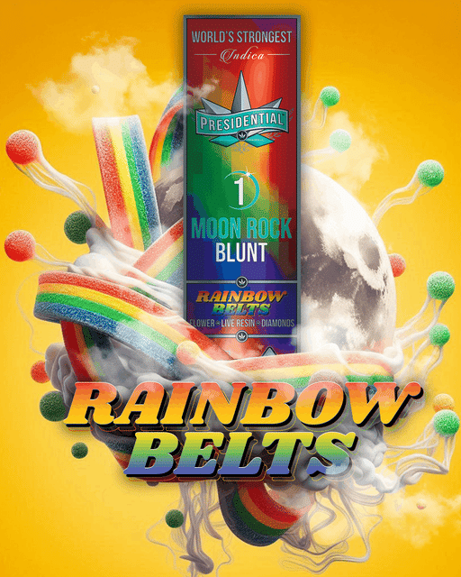 Rainbow Belts | 1.5g Moon Rock Infused Blunt