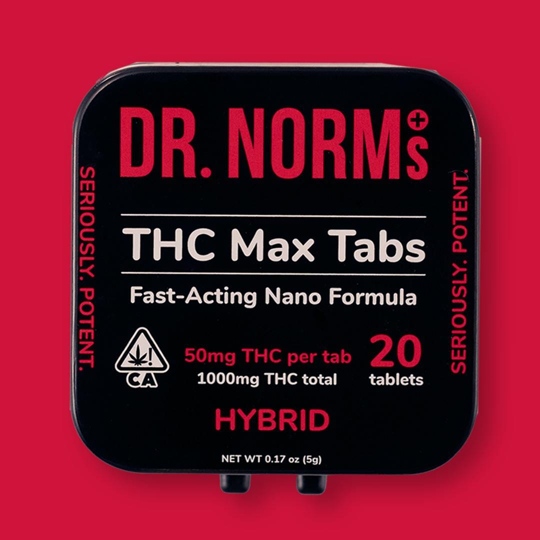 THC MAX Hybrid Tabs  | 50mg x 20pk