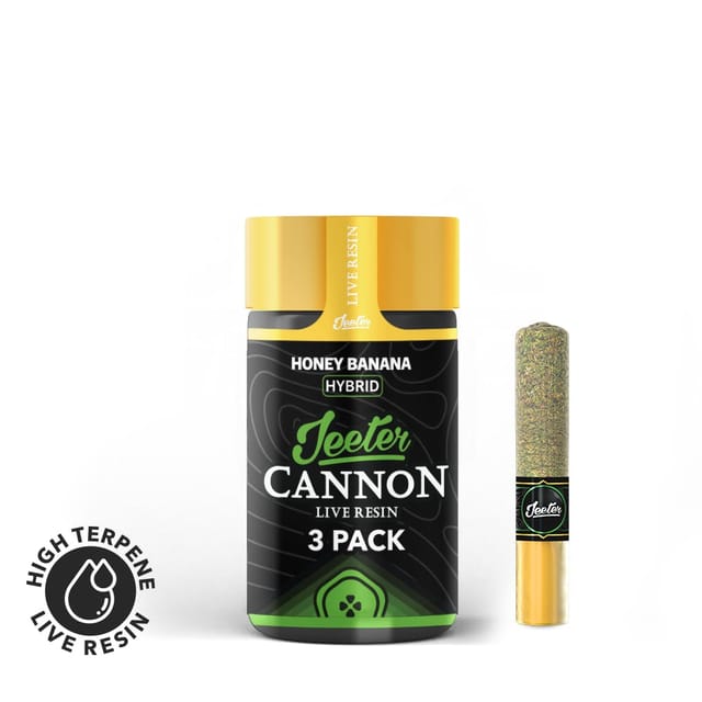 Honey Banana | .5g x 3 Live Rosin Cannons
