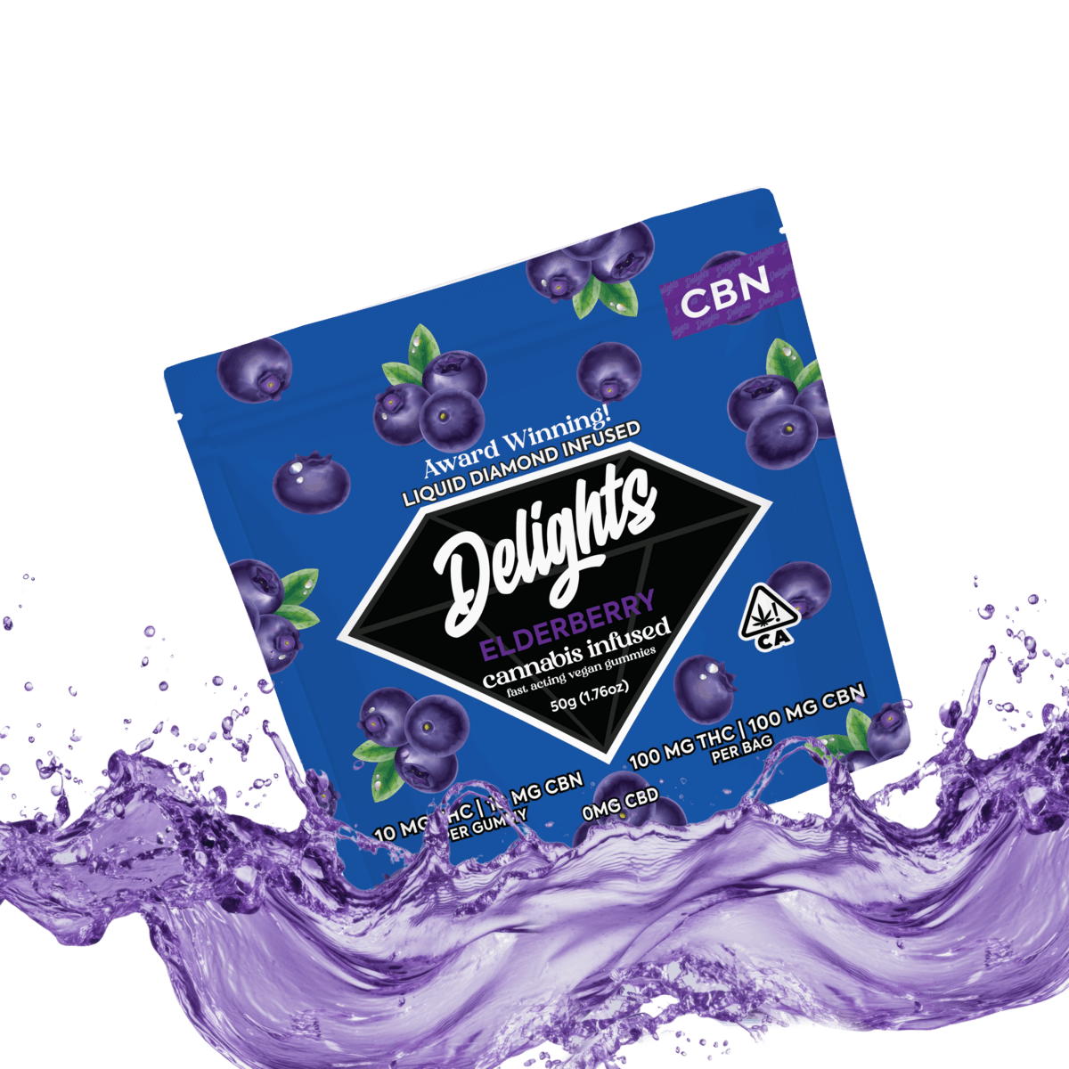 Delights Gummies — Elderberry