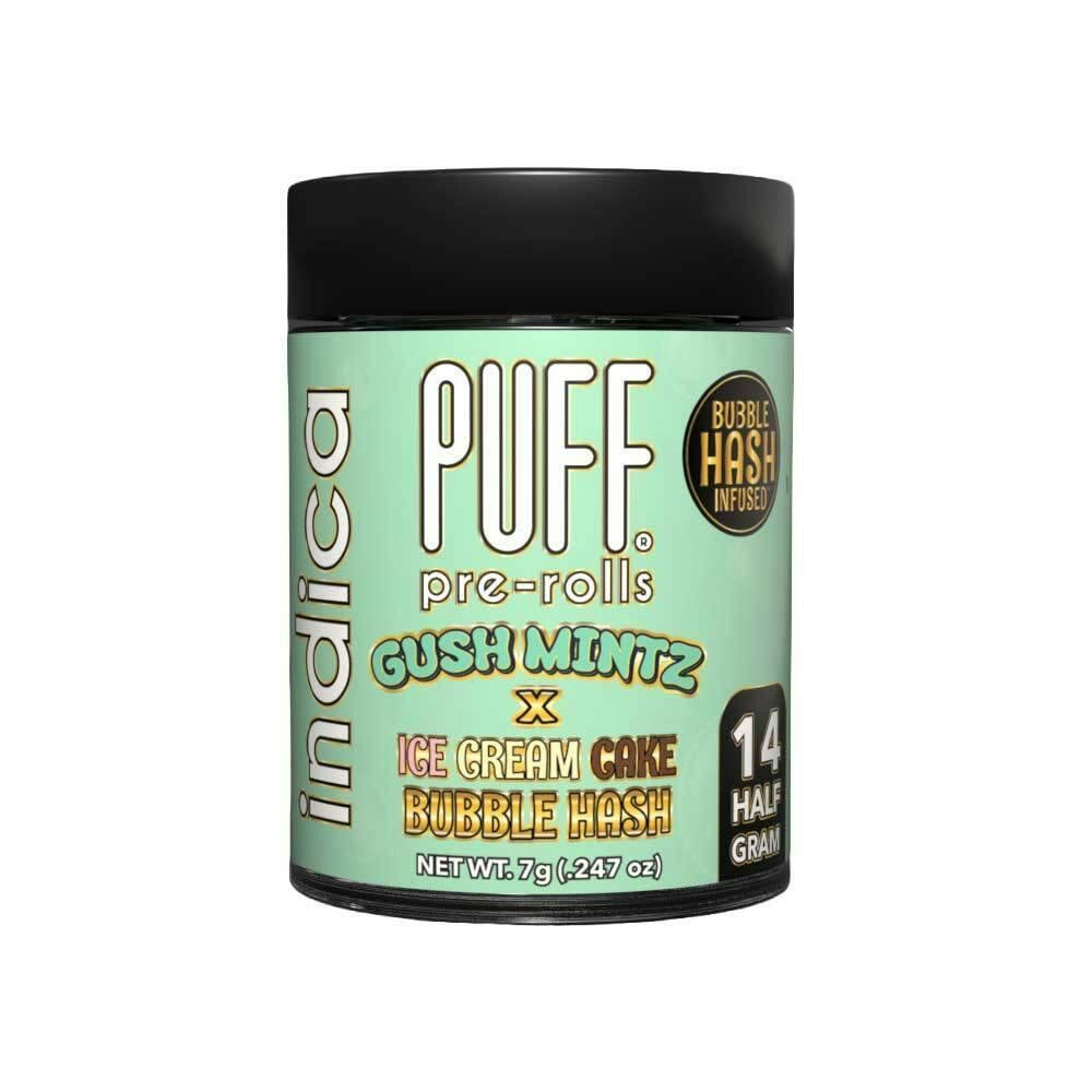 Gush Mintz x Ice Cream Cake 7g Hash-Infused Preroll 14 Pack