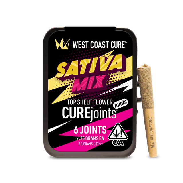 Sativa Mix | .35g x 6 Pre-Rolls