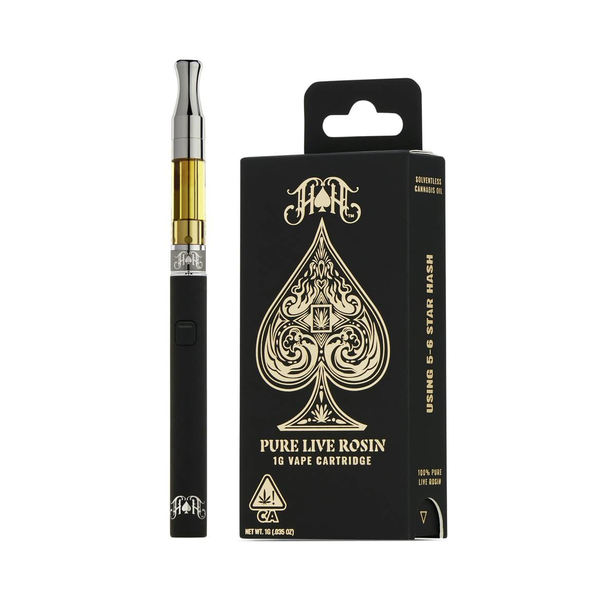 Slurty 3 1g Live Rosin Solventless Cartridge