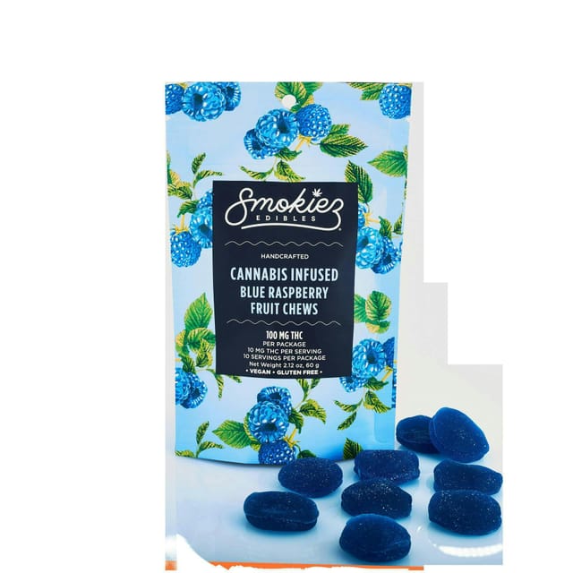 Blue Raspberry | 100mg Fruit Chews