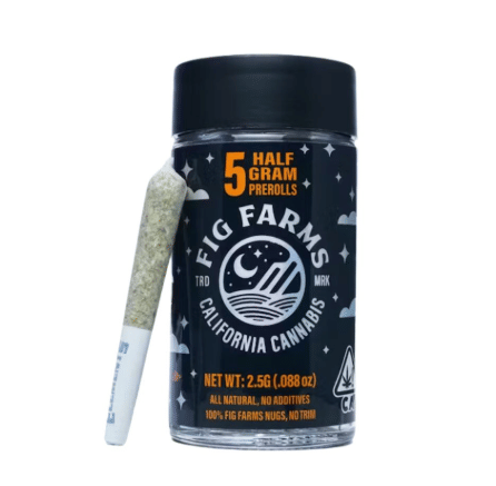 Rapper Weed | .5g x 5 Pre-Roll Pack
