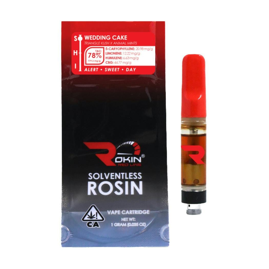 Wedding Cake | Redline | 1g Rosin Vape Cartridge