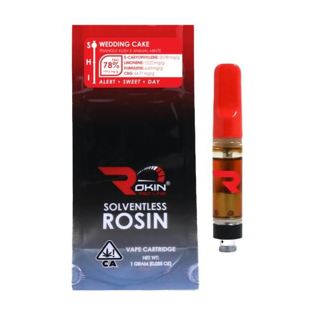 Wedding Cake | Redline | 1g Rosin Vape Cartridge