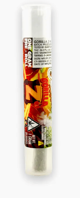Gorilla Z #5 | 1g Preroll