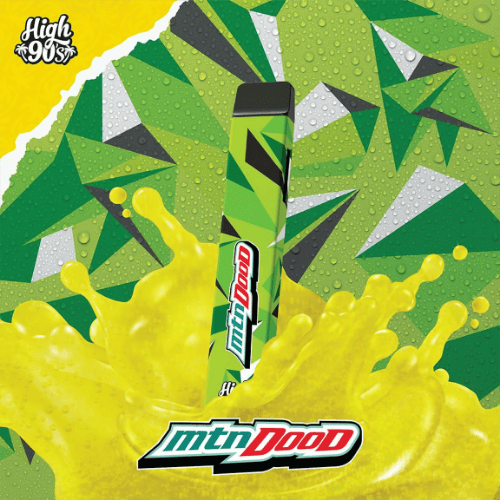 High 90s Mtn Dood Disposable Vape - 1 Gram Vape Carts cannabis