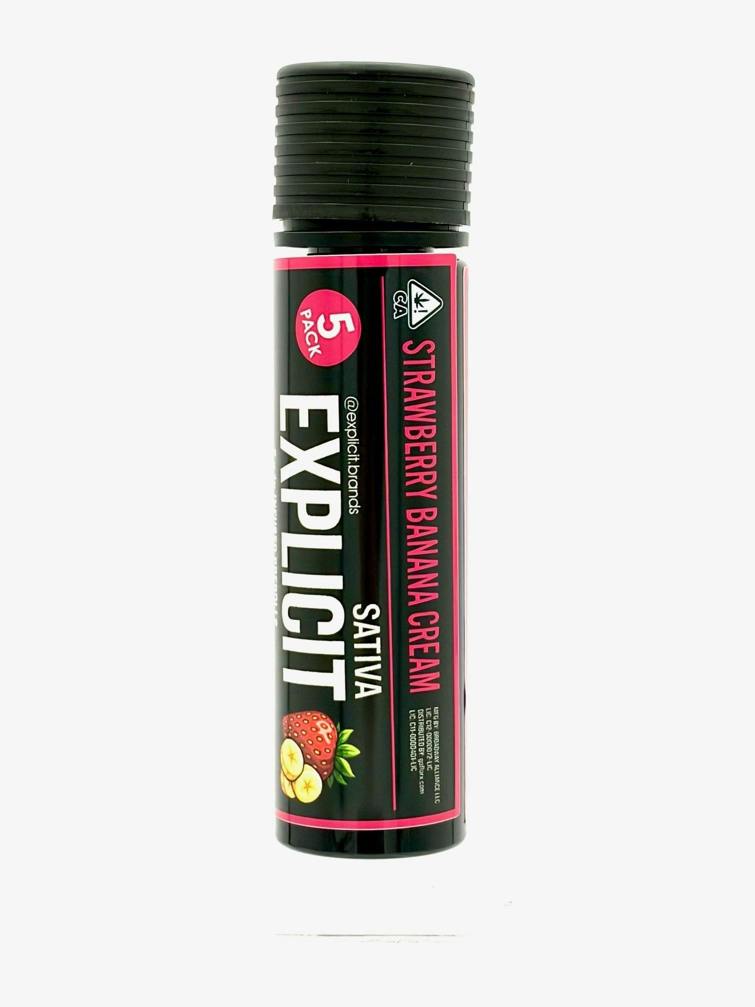Explicit: Strawberry Banana Cream