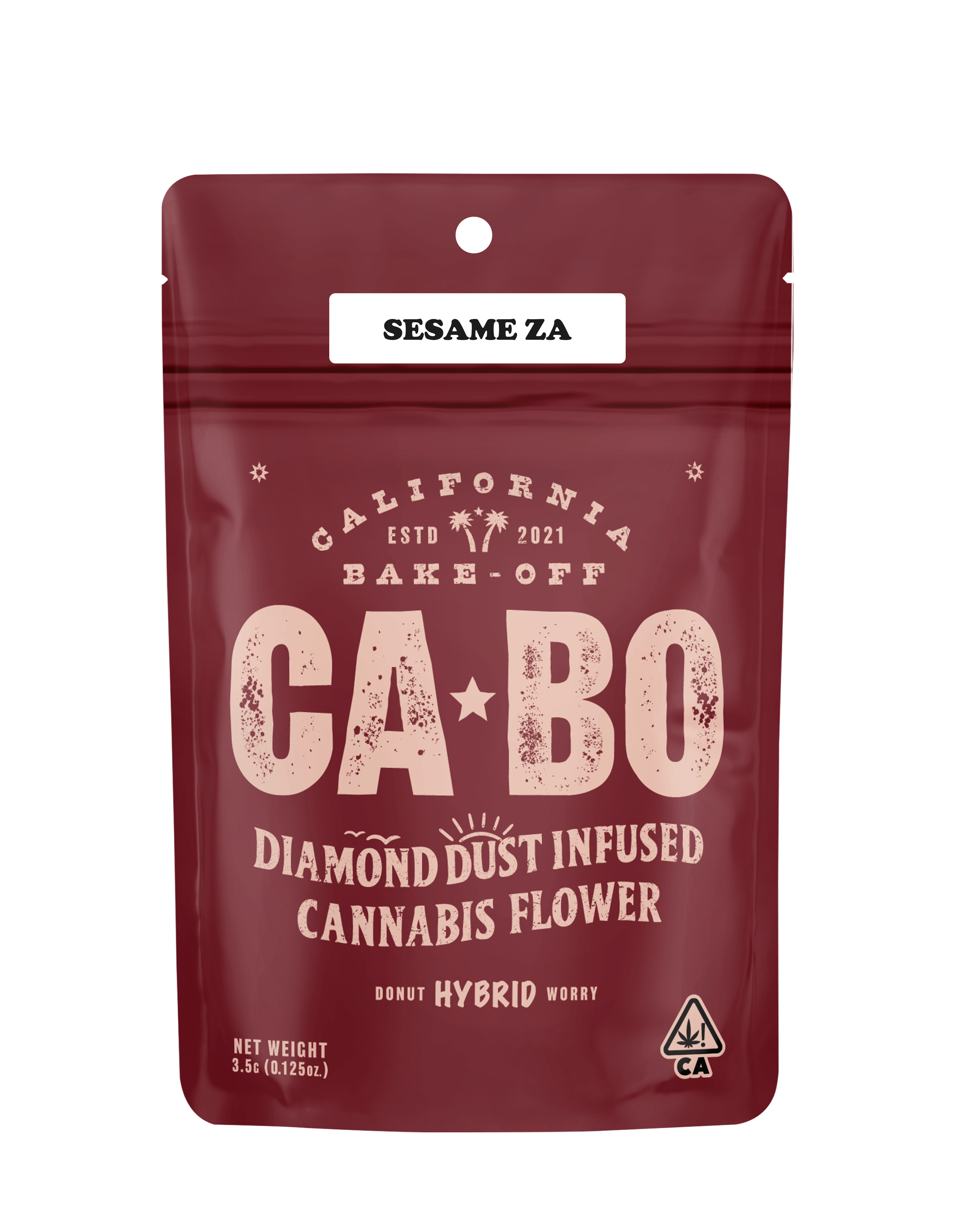 Sesame Za | 3.5g Diamond Infused