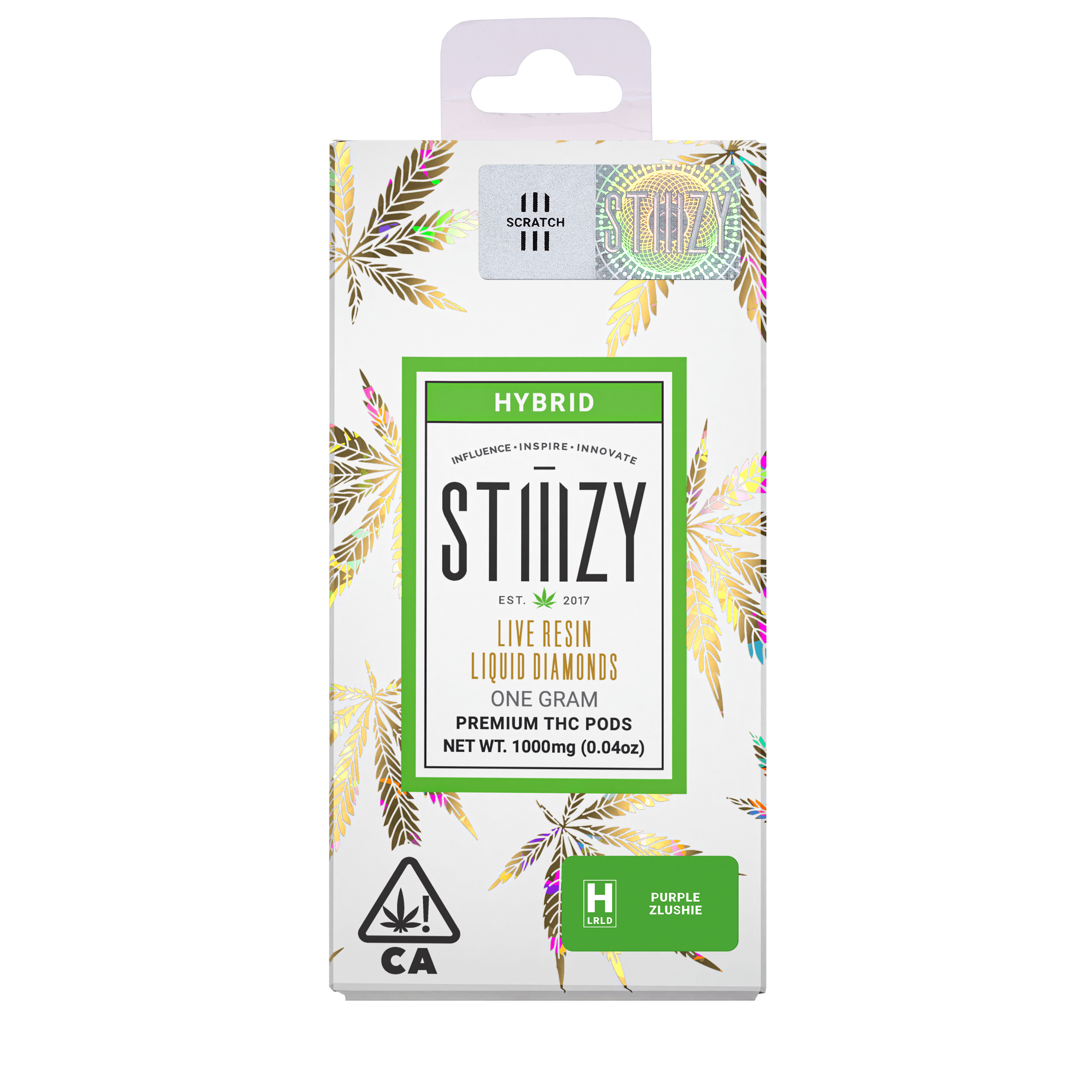 STIIIZY - Purple Zlushie | 1G Liquid Diamonds Pod - STIIIZY