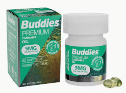 5mg x 60ct | 300mg THC Softgels