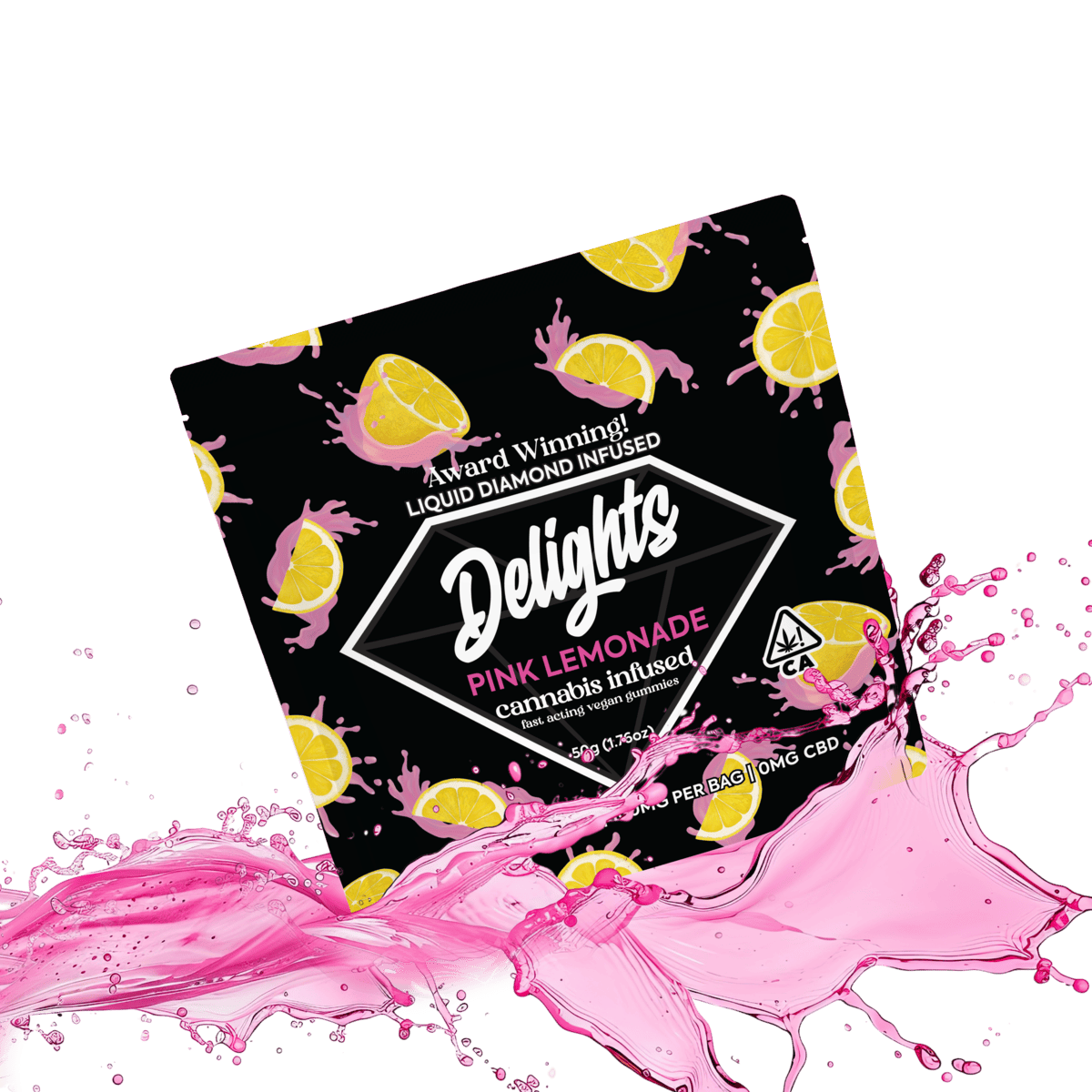 Delights Gummies: Pink Lemonade
