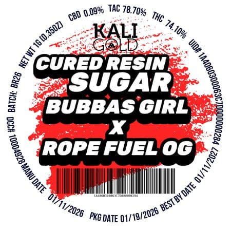 Bubbas Girl x Ropefuel OG | 1g Cured Resin Badder