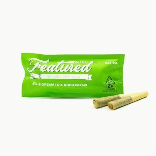 Blue Dream 2pk .5g Infused Prerolls