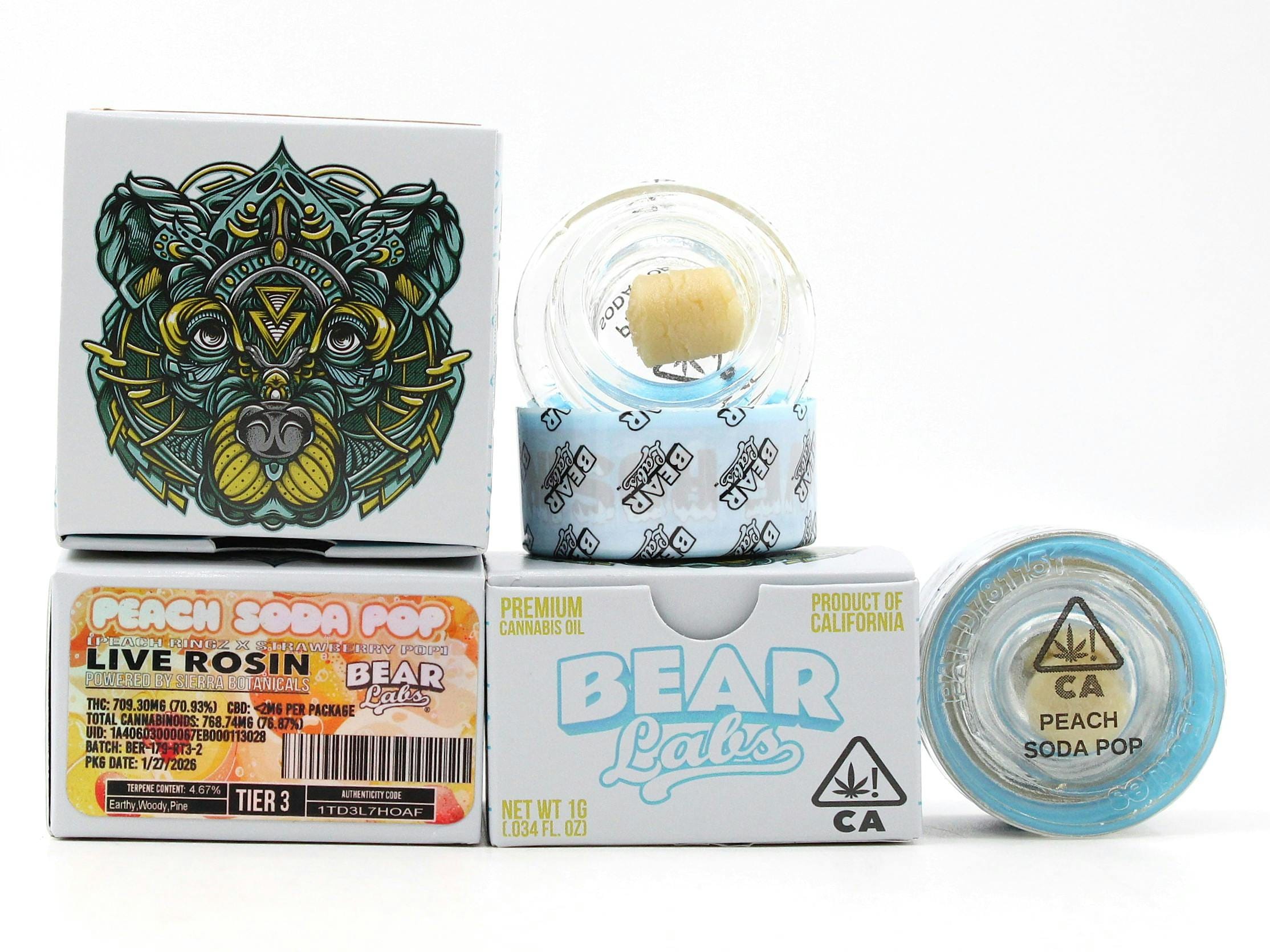 Bear Labs — Peach Soda Pop