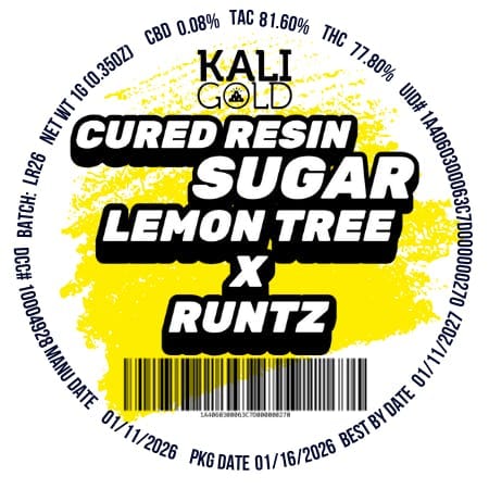 Lemon Tree X Runtz | 1g Cured Resin Sugar