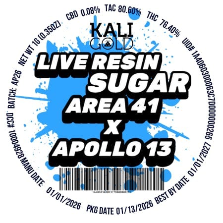Area 41 x Apollo 13 | 1G Live Resin Sugar