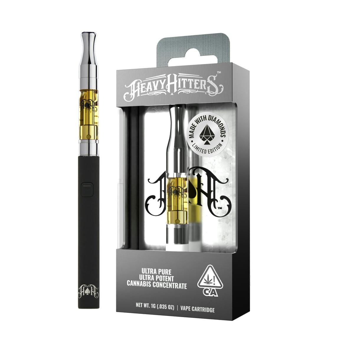 Pineapple Trainwreck 1g Diamond Cartridge