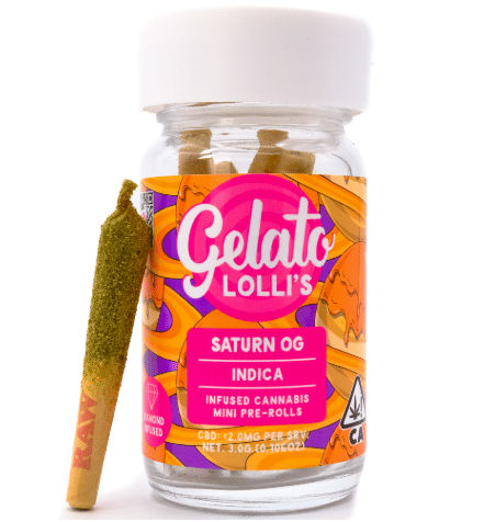 Saturn OG | .6g x 5 Infused Pre-Rolls