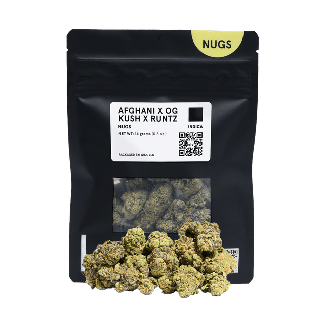 Afghani + OG Kush + Runtz | 14g Black Label