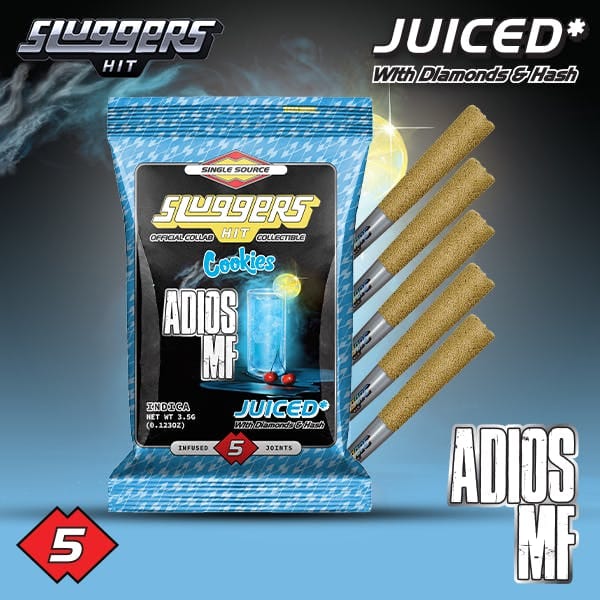Sluggers Hit — Adios Mf