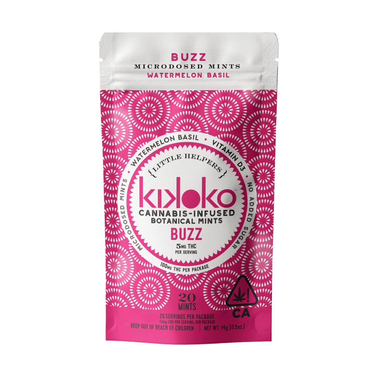Buzz Mints 100mg 20 Pack