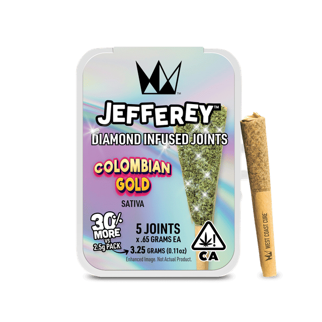 Colombian Gold | 3.25g | .65g x 5 Infused Preroll Pack